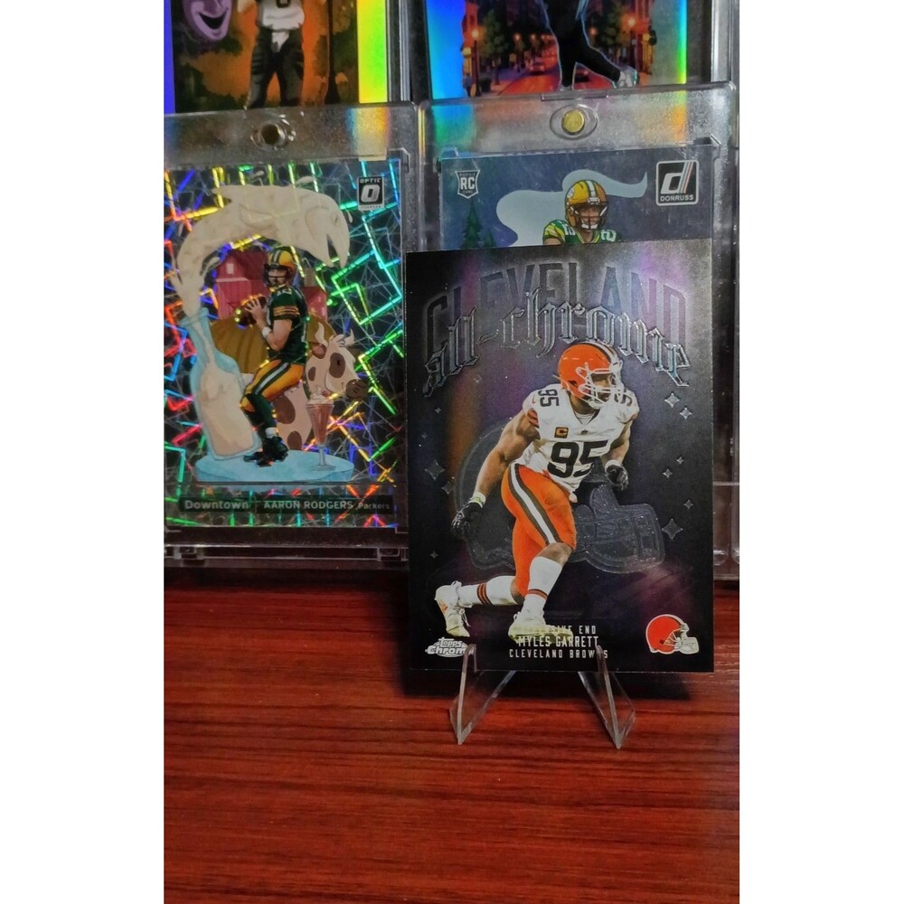2025 Topps Chrome - All-Chrome Team Myles Garrett #ACT-15